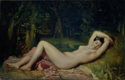 Sleeping Nymph, 1850 by Théodore Chassériau